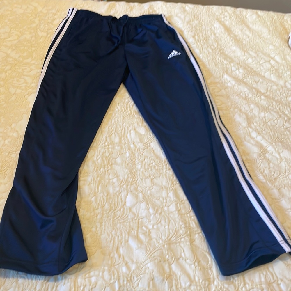 Adidas sweat pants. Navy blue